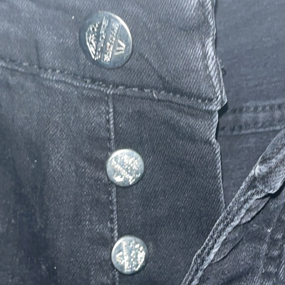 NWT Black Island Gangs Of Street Skinny Moto Cross Sport Distressed Jeans W Zip - Picture 6 of 15